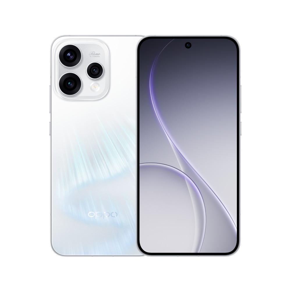 สมาร์ทโฟน OPPO Reno15 (12+512GB) Aurora White (5G)