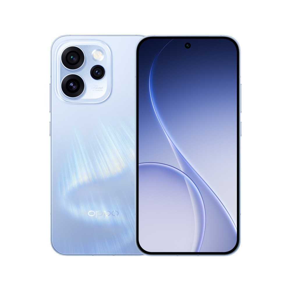 สมาร์ทโฟน OPPO Reno15 Pro (12+256GB) Aurora Blue (5G)