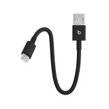 Beats USB-A to USB-C Woven Short Cable (20 cm) - Bolt Black