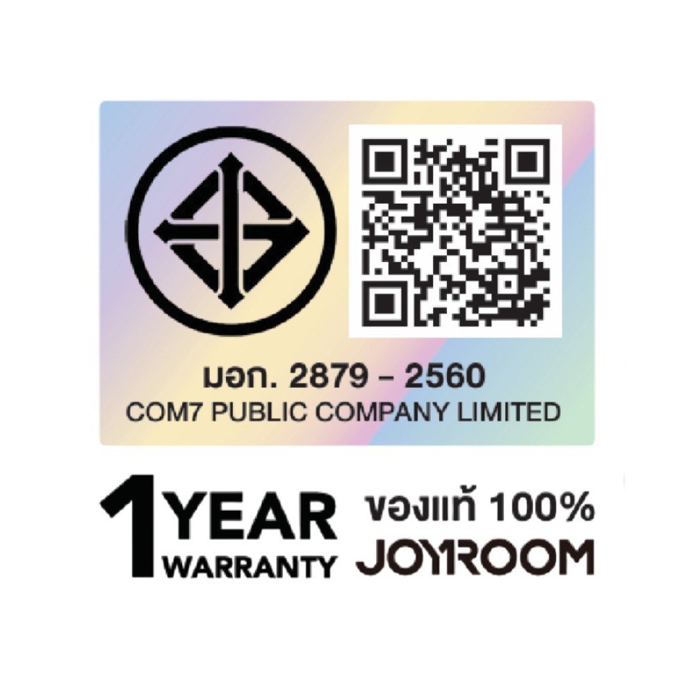 พาวเวอร์แบงค์ JOYROOM 10000mAh mini Dual Cables (JR-PBF27 22.5W) Black (CCC)