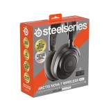 หูฟังเกมมิ่ง SteelSeries Arctis Nova 7 Wireless Gen 2 Black