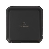 พาวเวอร์แบงค์ TECHPRO 15000 mAh built-in Lightning/Type-C cable (BC19) N Black