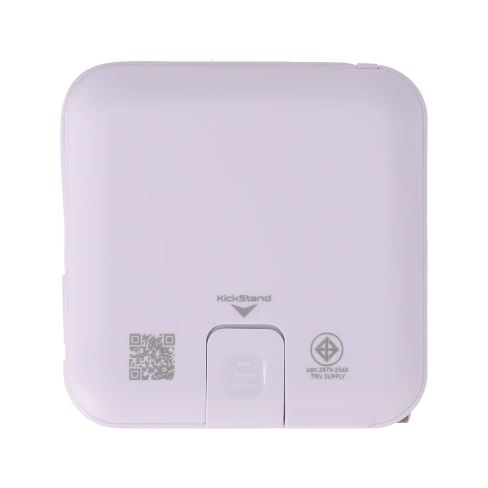 พาวเวอร์แบงค์ TECHPRO 15000 mAh built-in Lightning/Type-C cable (BC19) N Purple