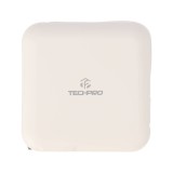 พาวเวอร์แบงค์ TECHPRO 15000 mAh built-in Lightning/Type-C cable (BC19) N White