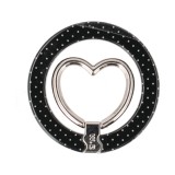 แหวนติดโทรศัพท์ Blue Box Premium Limited Collection Black Polka