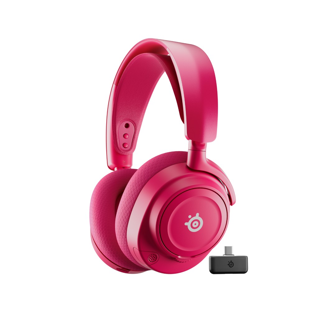 หูฟังเกมมิ่ง SteelSeries Arctis Nova 7P Wireless Gen 2 Magenta