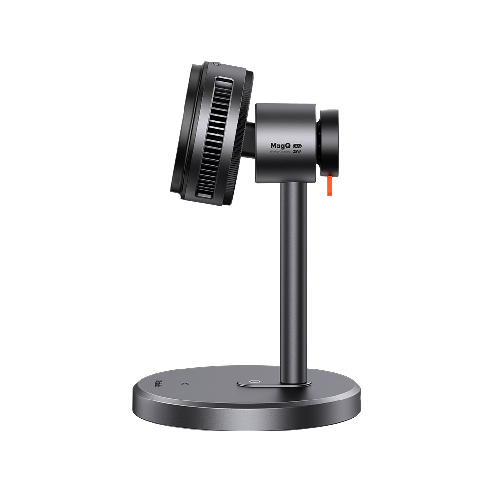 ที่ชาร์จไร้สาย MCDODO 3-in-1 Qi2 Wireless Charger Magnetic MagQ Stand 25W Black (TEC-Cooling)