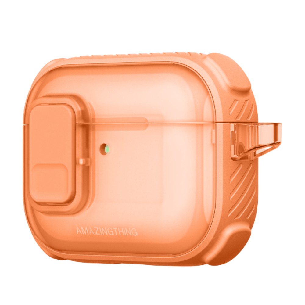 เคส AMAZINGthing AirPods Pro 3 Titan Pro Mag Clear Orange