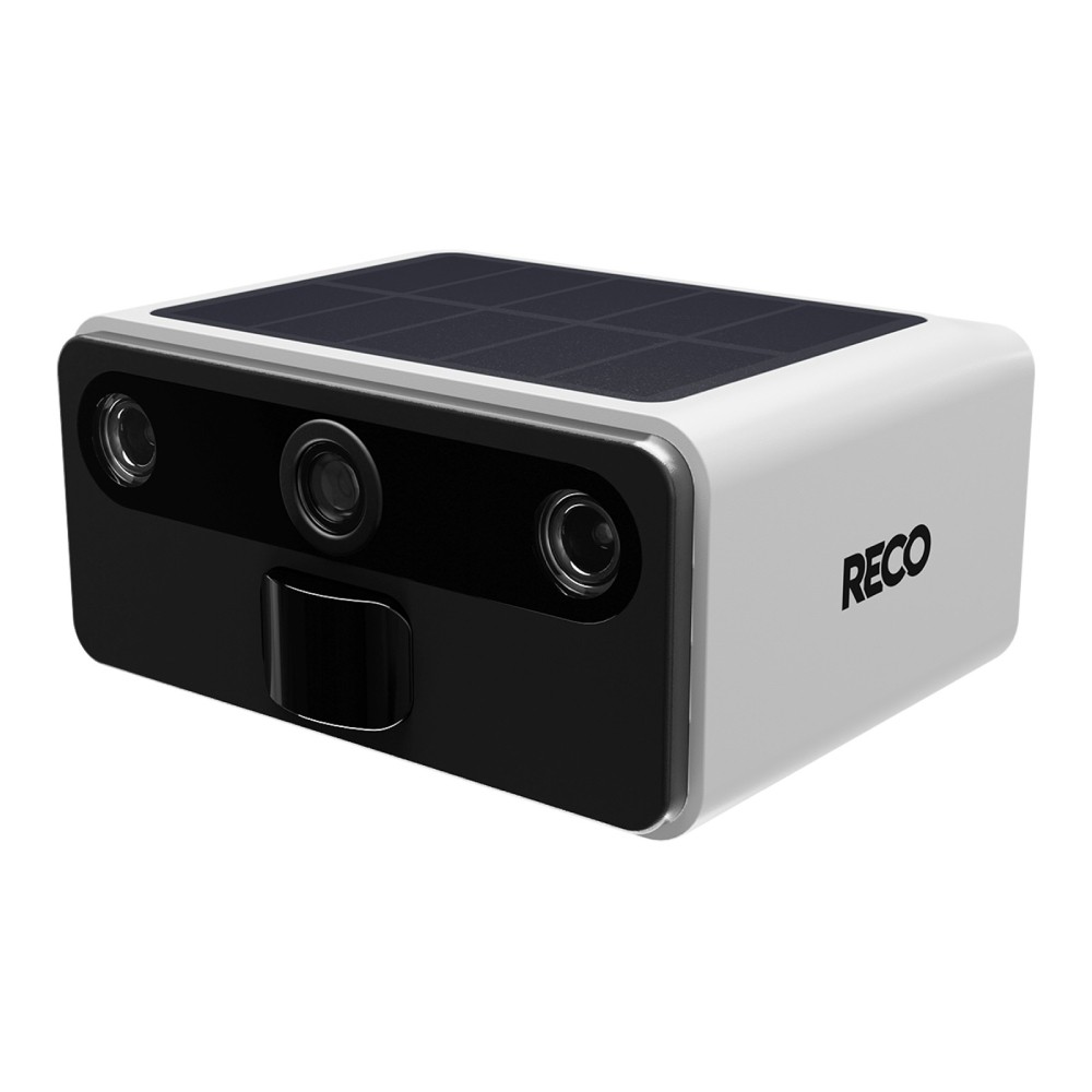 กล้องวงจรปิด RECO 4G SOLAR CCTV Camera White