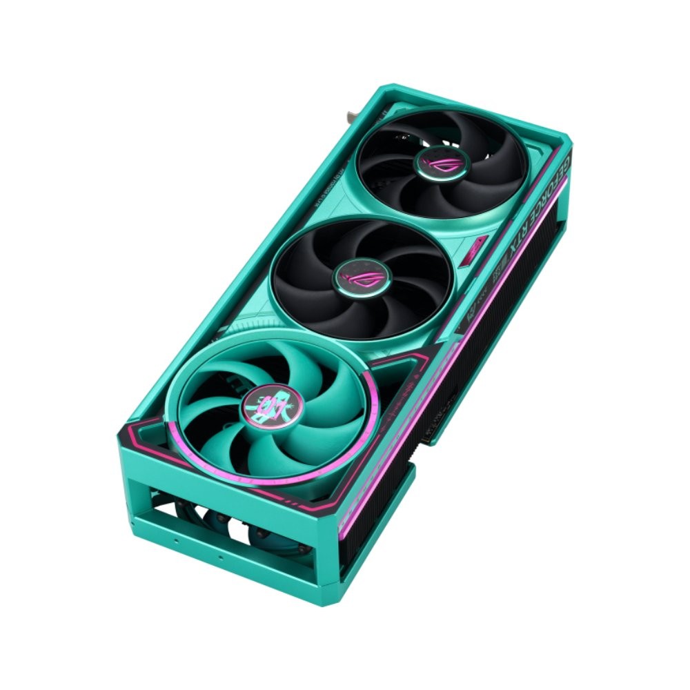 การ์ดจอ ASUS ROG Astral GeForce RTX 5080 16GB GDDR7 OC HATSUNE MIKU EDITION