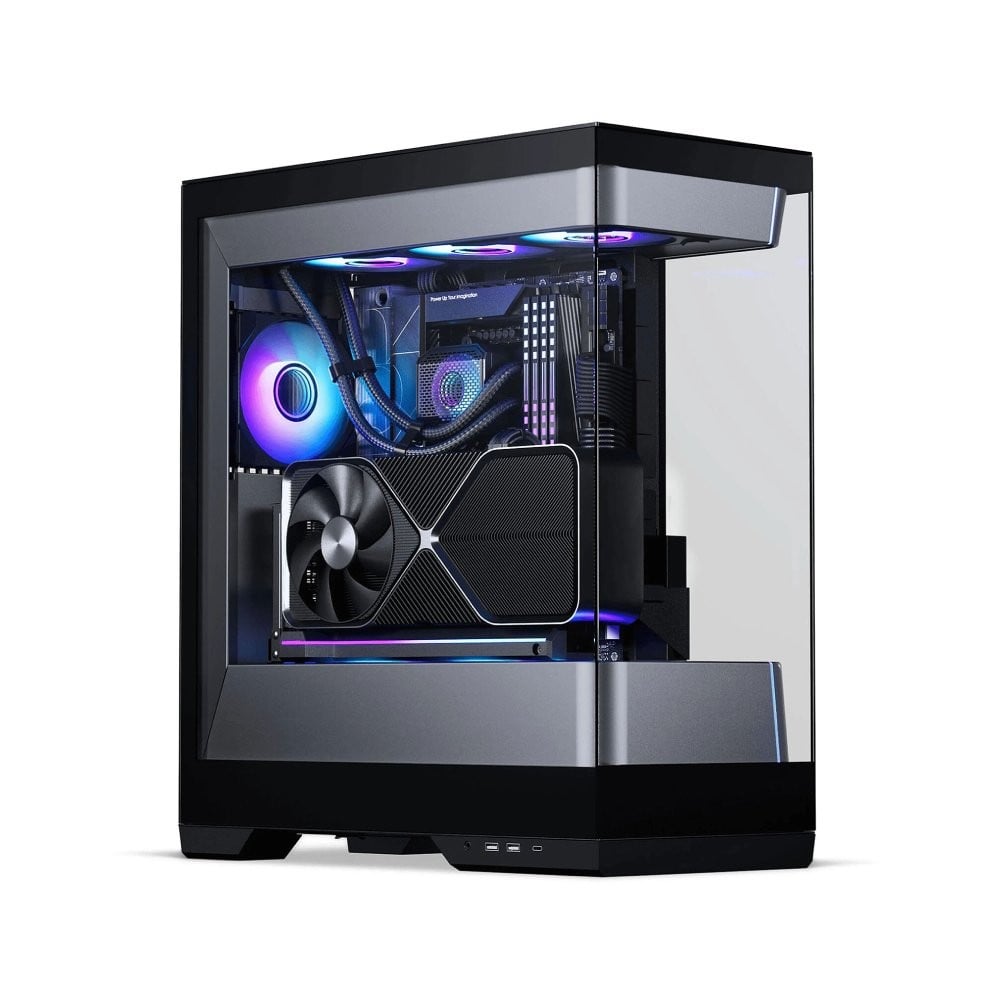 เคสคอมพิวเตอร์ PHANTEKS EVOLV S2 MID TOWER TEMPERED GLASS Black (PH-ES524S2_DBK01)