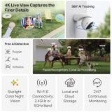 กล้องวงจรปิด TP-Link Tapo C560WS 4K 8MP Outdoor Pan/Tilt Security Wi-Fi Camera