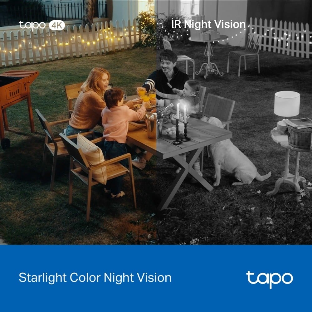 กล้องวงจรปิด TP-Link Tapo C560WS 4K 8MP Outdoor Pan/Tilt Security Wi-Fi Camera