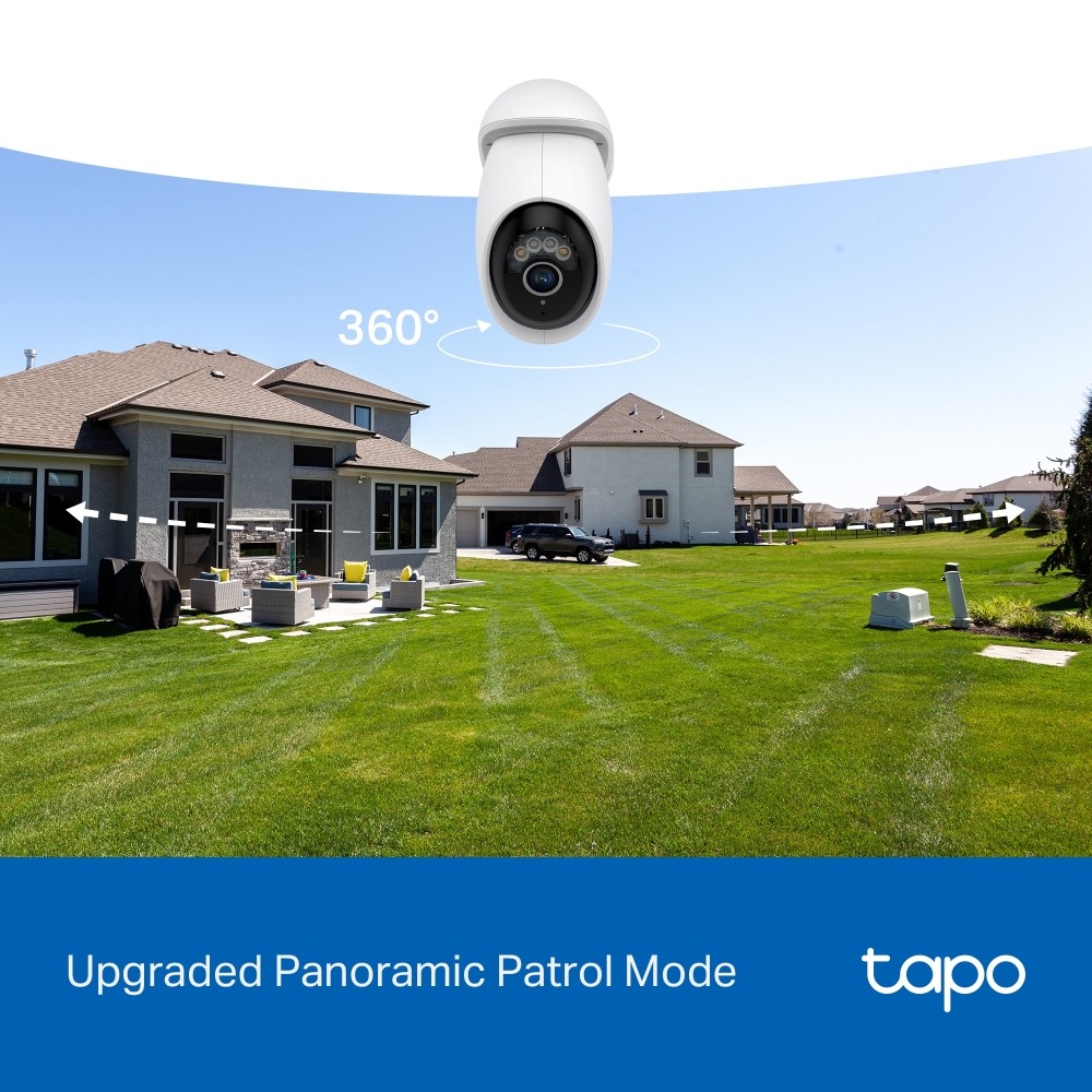 กล้องวงจรปิด TP-Link Tapo C560WS 4K 8MP Outdoor Pan/Tilt Security Wi-Fi Camera