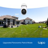 กล้องวงจรปิด TP-Link Tapo C560WS 4K 8MP Outdoor Pan/Tilt Security Wi-Fi Camera