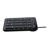 คีย์บอร์ดตัวเลข QPLUS Wired Numeric Keypad 1810 Black