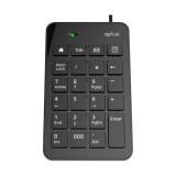 คีย์บอร์ดตัวเลข QPLUS Wired Numeric Keypad 1810 Black