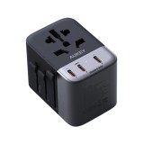 หัวแปลงปลั๊กไฟ AUKEY Travel Mate 35W GeN Universal Adapter with USB Ports (PA-TA07A)