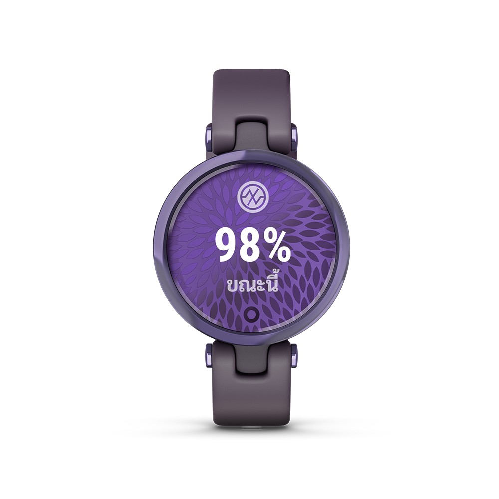 สมาร์ทวอทช์ Garmin Lily Midnight Orchid Deep Orchid Silicone