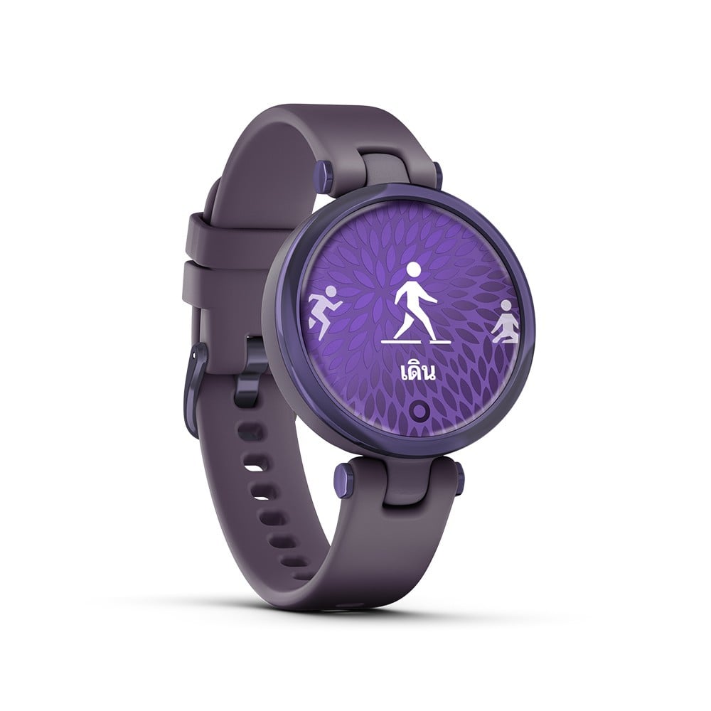 สมาร์ทวอทช์ Garmin Lily Midnight Orchid Deep Orchid Silicone