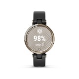 สมาร์ทวอทช์ Garmin Lily Cream Gold Black Leather