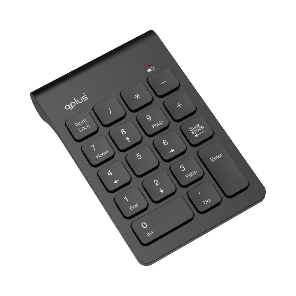 คีย์บอร์ดตัวเลข QPLUS Wireless Numeric Keypad 1818 Black