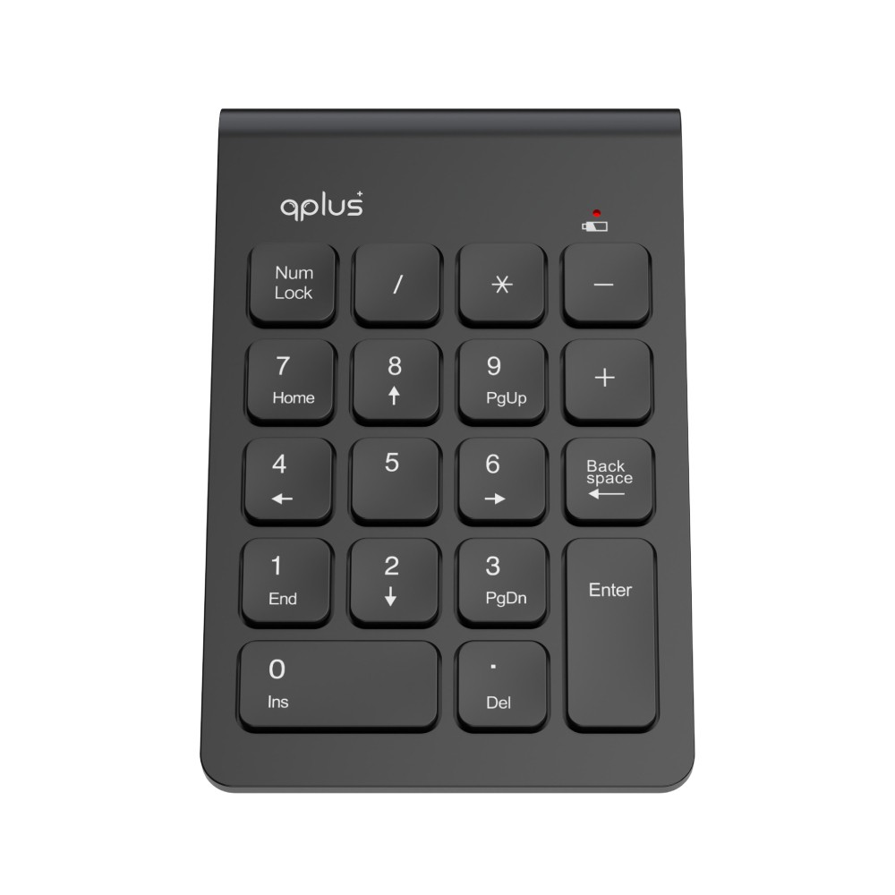 คีย์บอร์ดตัวเลข QPLUS Wireless Numeric Keypad 1818 Black