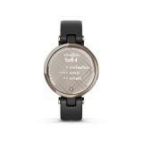 สมาร์ทวอทช์ Garmin Lily Cream Gold Black Leather