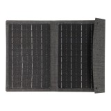 แผงโซล่าเซลล์พกพา Portable Solar Charger 3 in 1 พร้อมไฟ LED รุ่น RS-12W