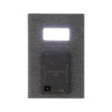 แผงโซล่าเซลล์พกพา Portable Solar Charger 3 in 1 พร้อมไฟ LED รุ่น RS-12W
