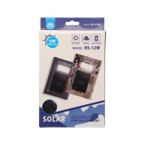 แผงโซล่าเซลล์พกพา Portable Solar Charger 3 in 1 พร้อมไฟ LED รุ่น RS-12W