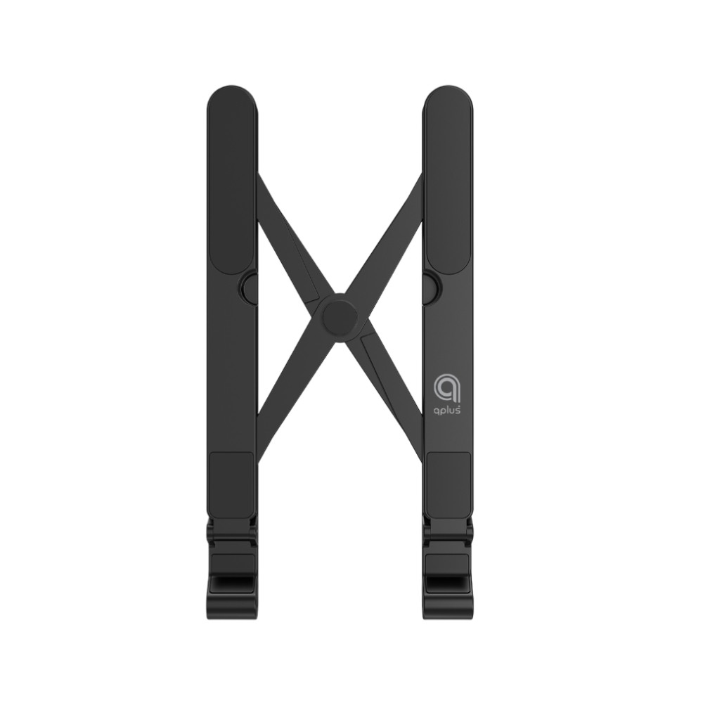 แท่นวางโน๊ตบุ๊ค QPLUS Foldable Laptop Stand QP-ST08 Black