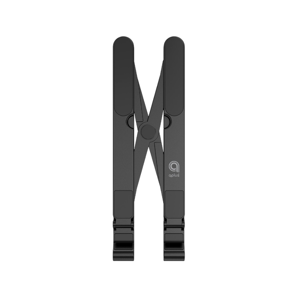 แท่นวางโน๊ตบุ๊ค QPLUS Foldable Laptop Stand QP-ST08 Black
