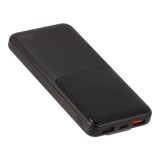 พาวเวอร์แบงค์ TECHPRO 10000 mAh PD with Built-in USB-C/Lighting W1081C Black (CCC)