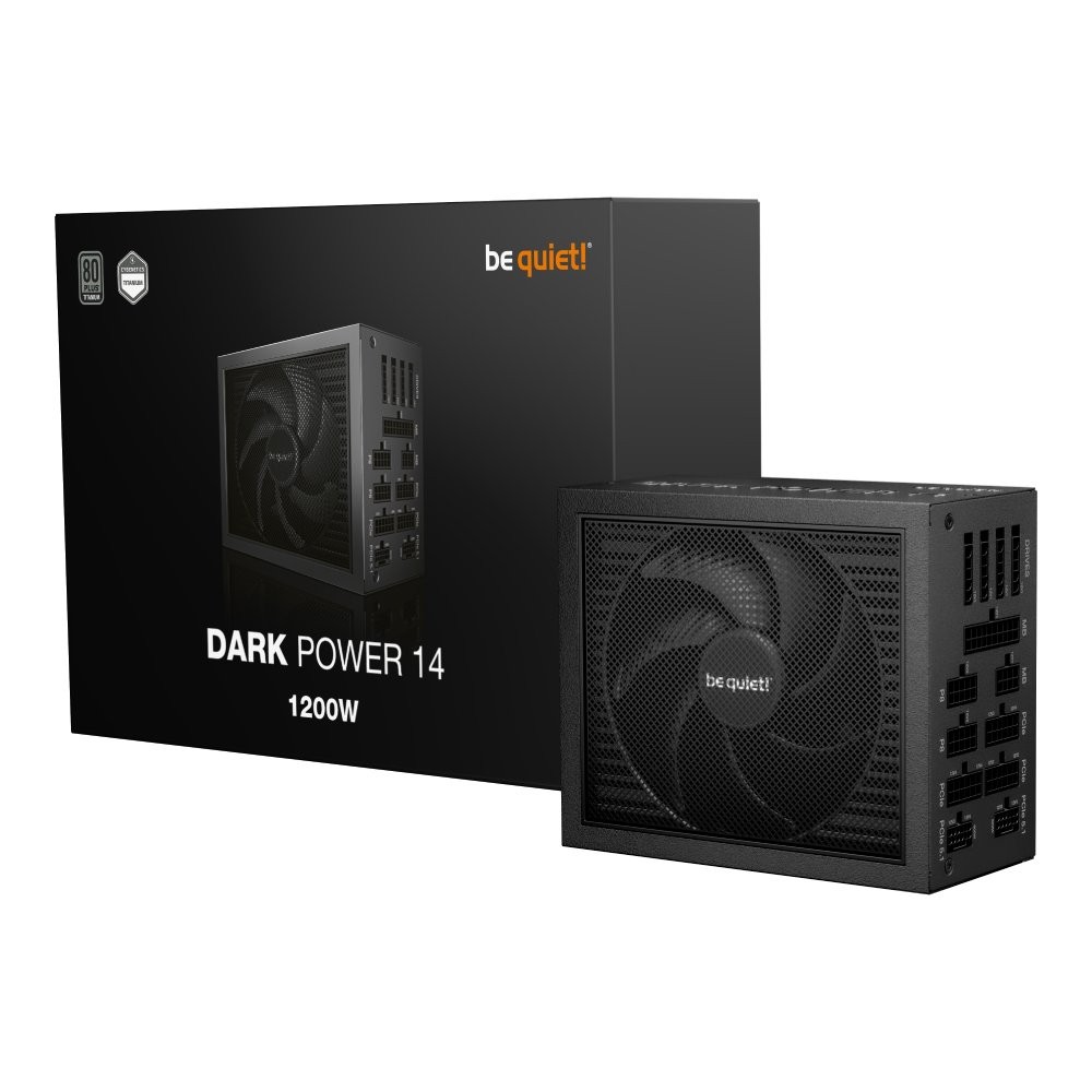 พาวเวอร์ซัพพลาย Be Quiet Dark Power 14 1200Watt 80 Plus Titanium Black