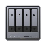 อุปกรณ์จัดเก็บข้อมูลบนเครือข่าย UGREEN NAS DXP4800 Plus Network Attached Storage Diskless