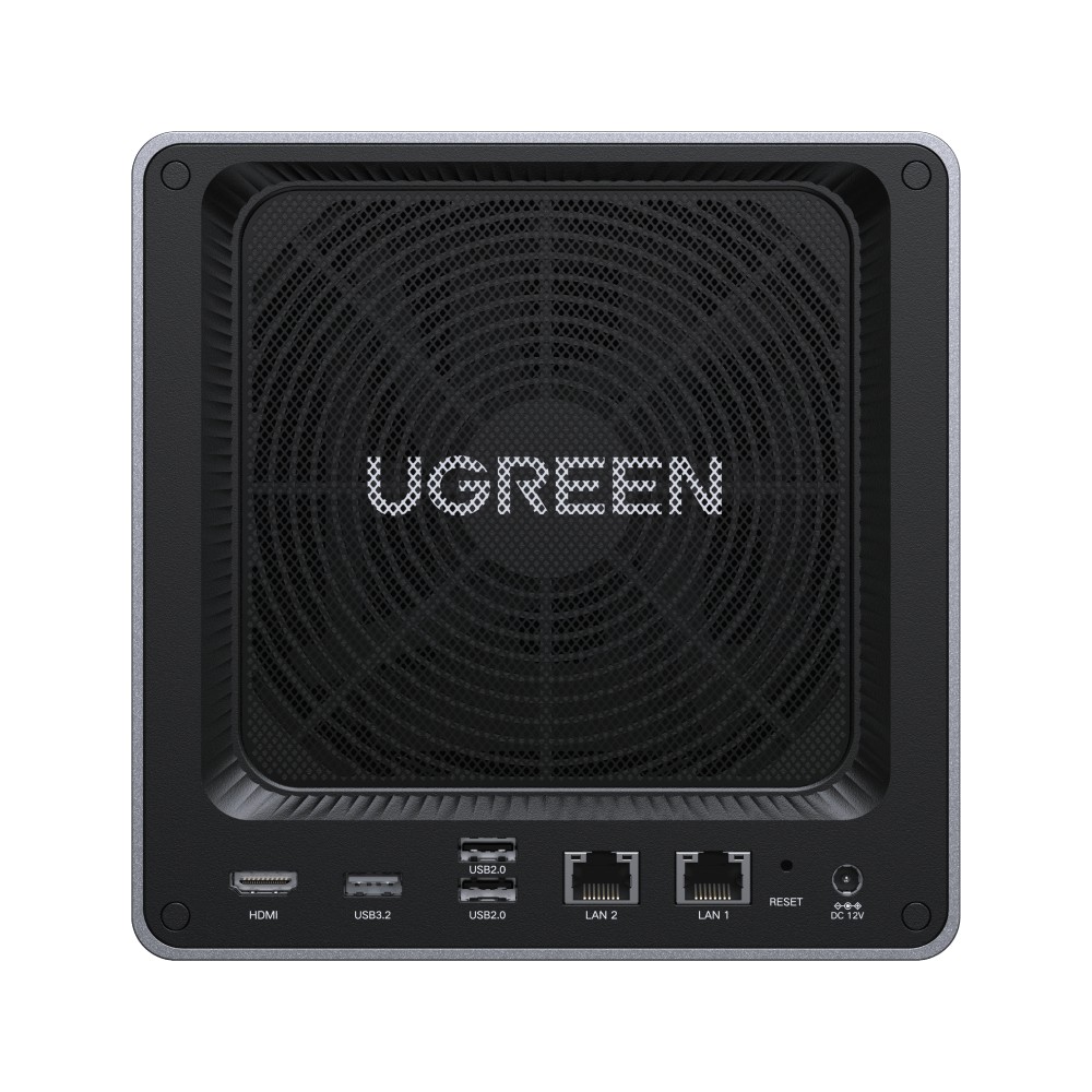 อุปกรณ์จัดเก็บข้อมูลบนเครือข่าย UGREEN NAS DXP4800 Plus Network Attached Storage Diskless
