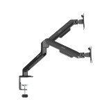 แขนจับจอมอนิเตอร์ ERGONOZ Dual Monitor Arm (EEZ-PYROZ-D-B) Black