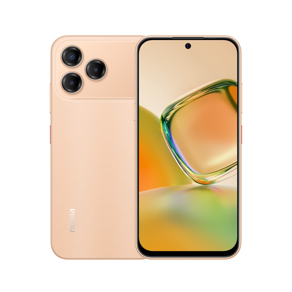 สมาร์ทโฟน ZTE Nubia V80 Design (8+128GB) Peach Fuzz