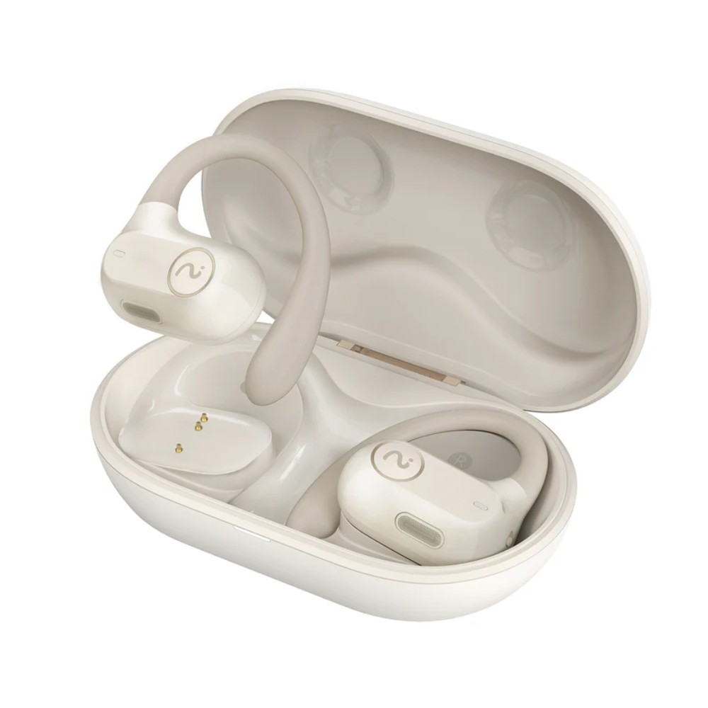 หูฟังแปลภาษา VIAIM Air Open-ear AI Recording True Wireless Earbuds White
