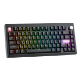 คีย์บอร์ดเกมมิ่ง Fantech Wireless MK921 Black (Brown Switch)