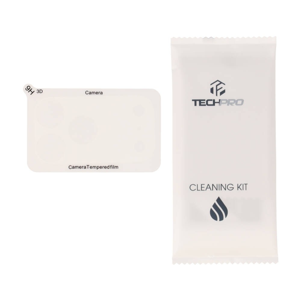 ฟิล์มกันรอยฐานกล้อง TECHPRO iPhone 17 Pro Max Base Phone Film Protector Clear Matte
