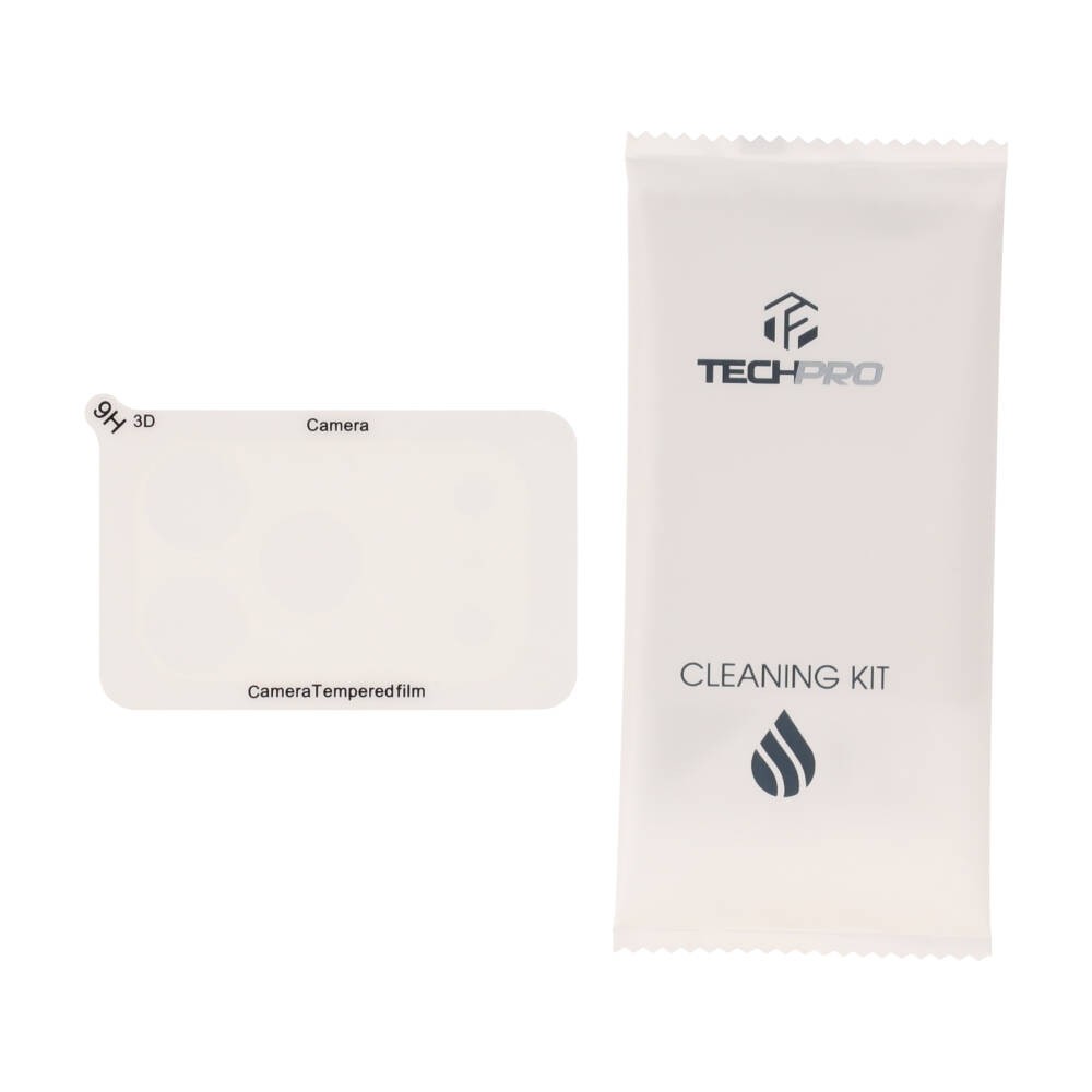 ฟิล์มกันรอยฐานกล้อง TECHPRO iPhone 17 Pro Base Phone Film Protector Clear Matte