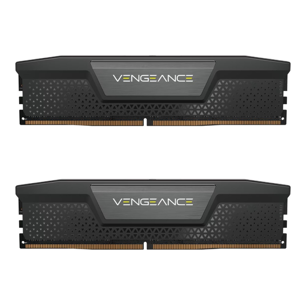 แรมพีซี CORSAIR DDR5 32GB/6000MHz CL38 (2x16GB) VENGEANCE - Black (CMK32GX5M2B6000C38)