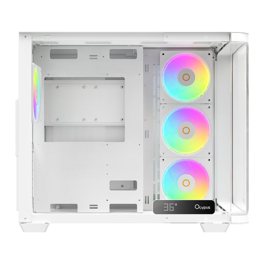 เคสคอมพิวเตอร์ OCYPUS IOTA C70 Curve ARGB White