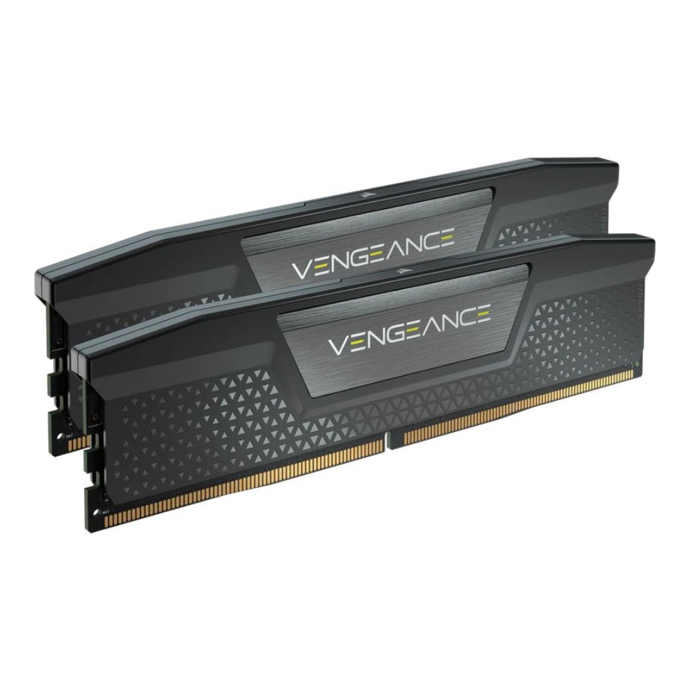 แรมพีซี CORSAIR DDR5 16GB/5200MHz CL40 (2x8GB) VENGEANCE AMD EXPO INTEL XMP - Black (CMK16GX5M2B5200Z40)