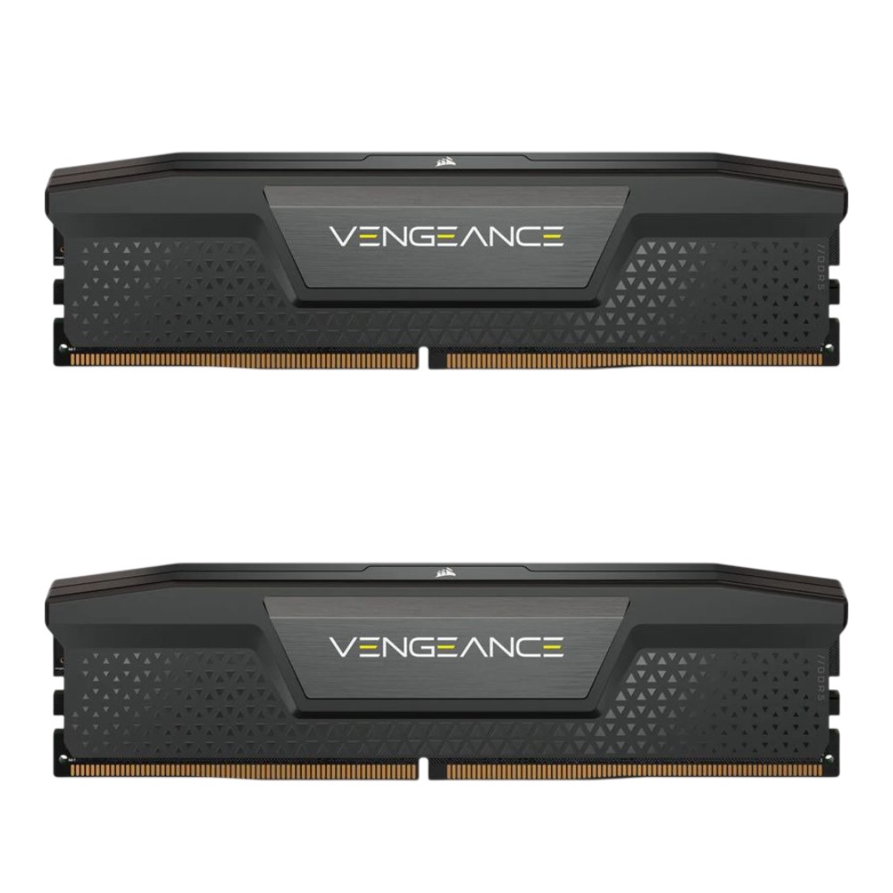 แรมพีซี CORSAIR DDR5 16GB/5200MHz CL40 (2x8GB) VENGEANCE AMD EXPO INTEL XMP - Black (CMK16GX5M2B5200Z40)
