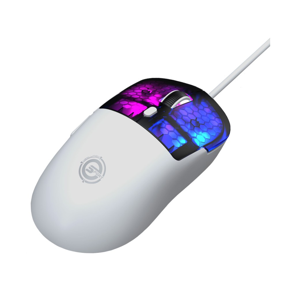 เมาส์เกมมิ่ง Neolution E-Sport ASURAERGO White