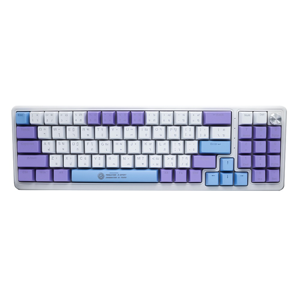 คีย์บอร์ดเกมมิ่ง Neolution E-Sport NEXUS Blue color (Red Switch)