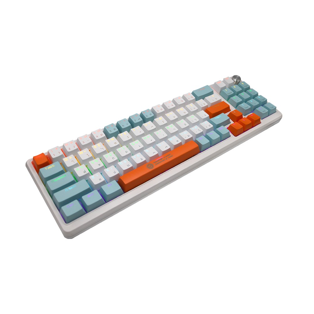 คีย์บอร์ดเกมมิ่ง Neolution E-Sport NEXUS White color (Red Switch)